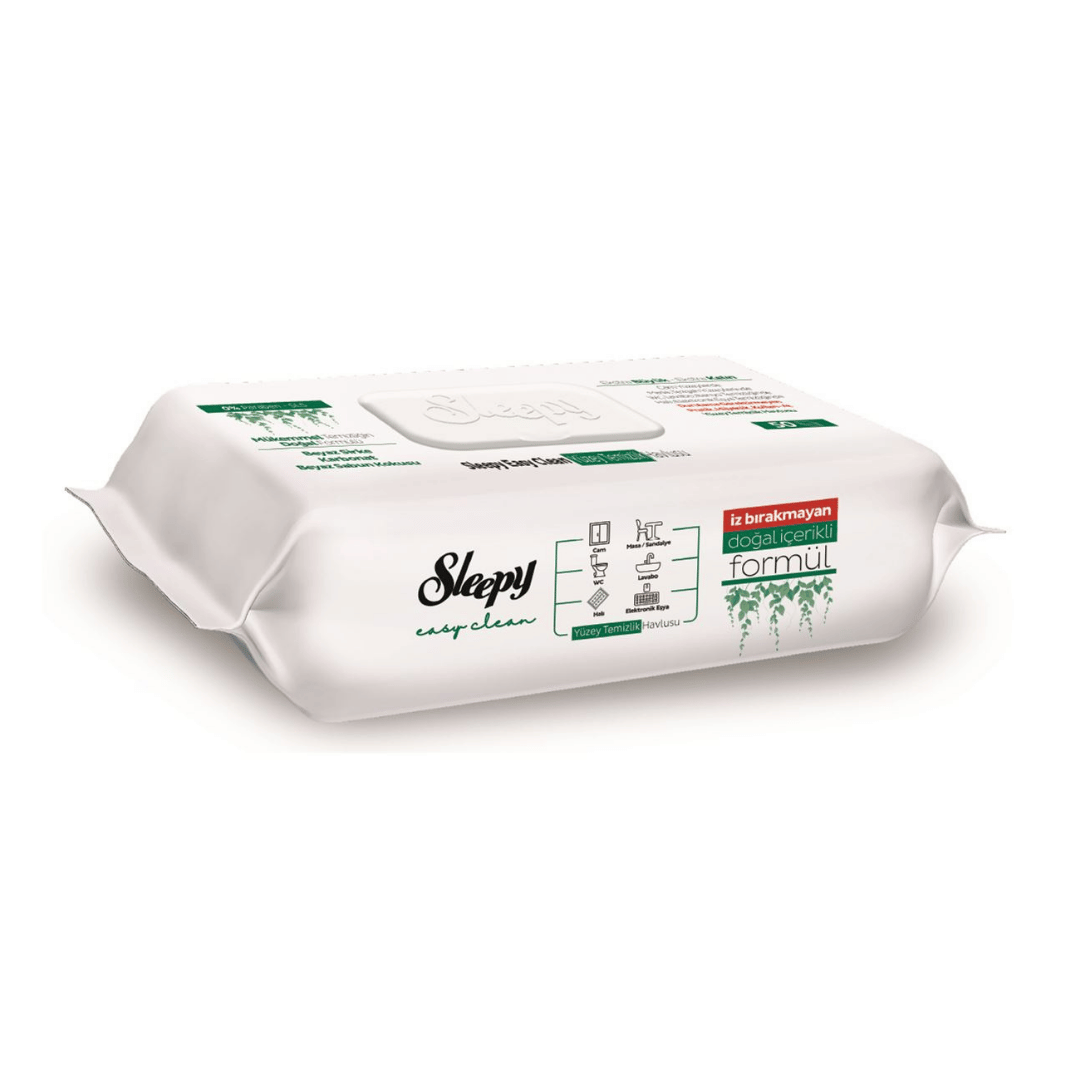 Sleepy Easy Clean Yüzey Temizlik Havlusu (100 adet)