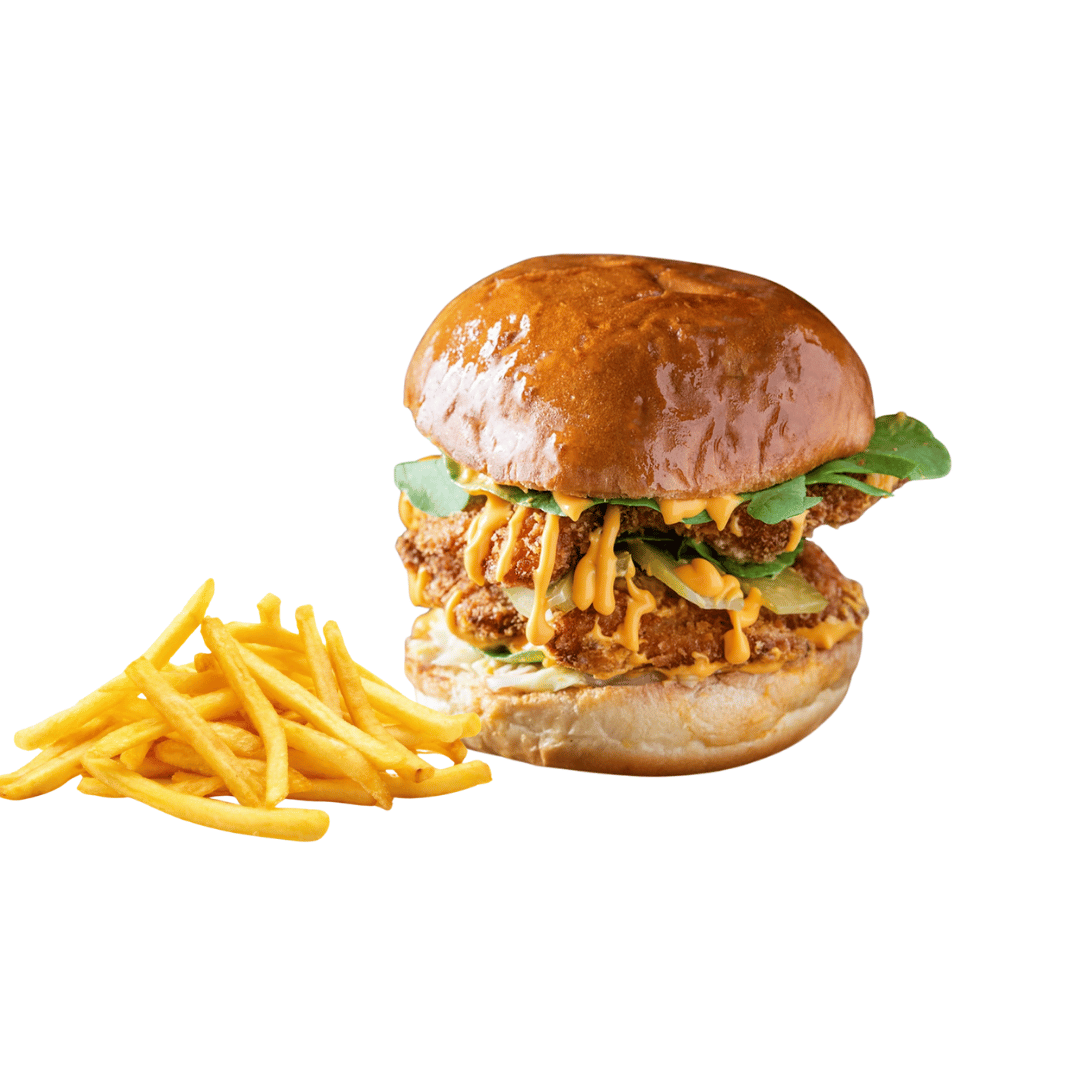 Peynirli Çıtır Tavuk Burger