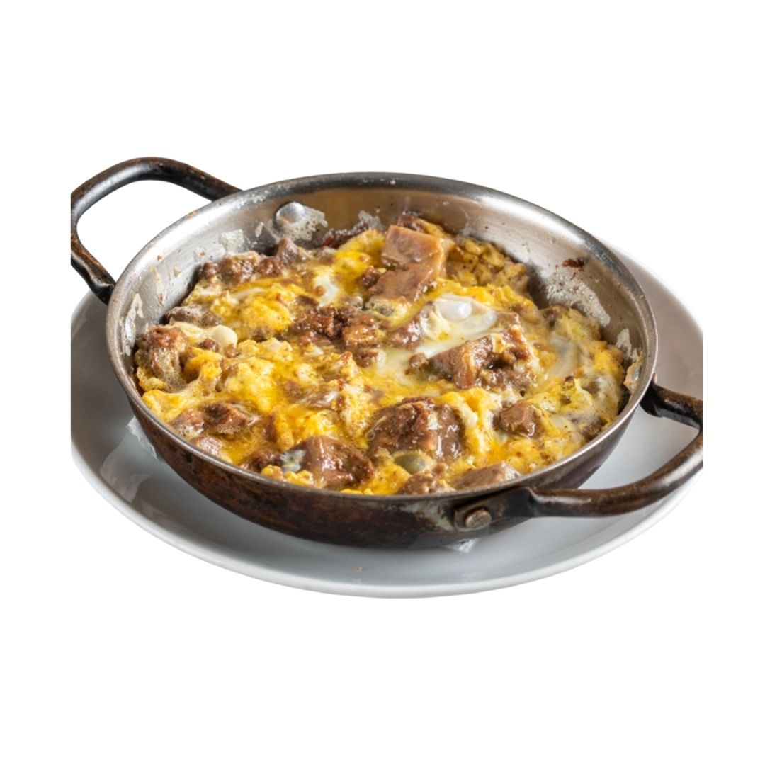 Kavurmalı Omlet