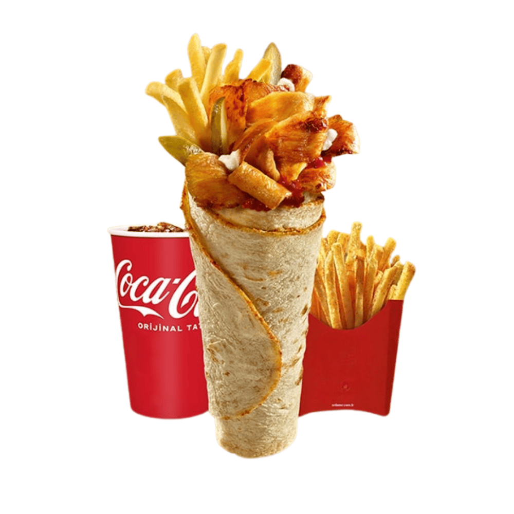 Tavuk Döner Dürüm Menü