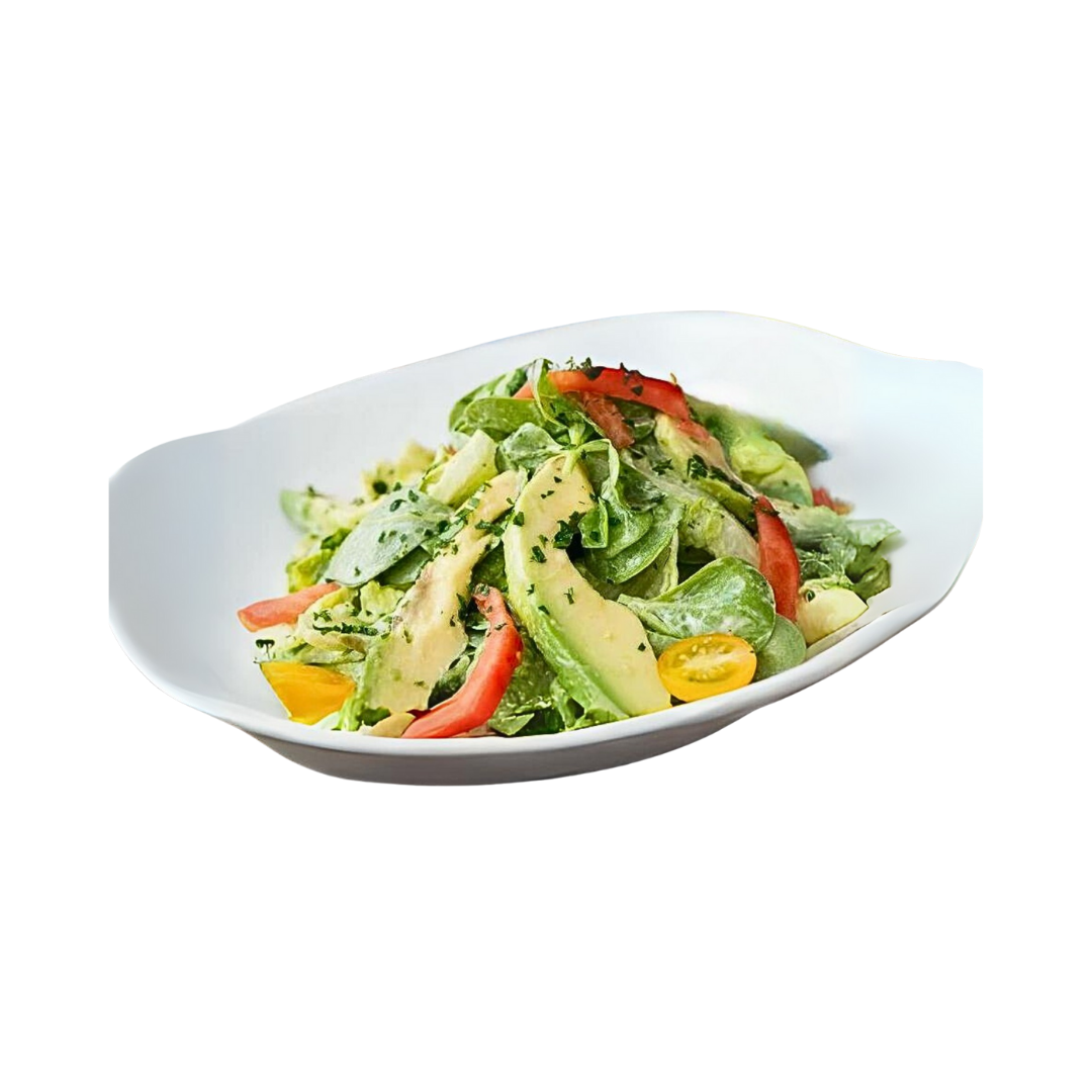 Domates Soslu Avokado Salatası