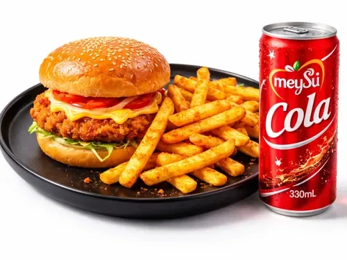 Zinger Burger & Meysu Cola (330 ml)