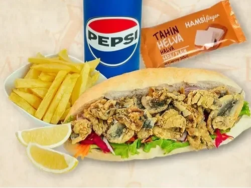 Ekmek Arası Sardalya Menü