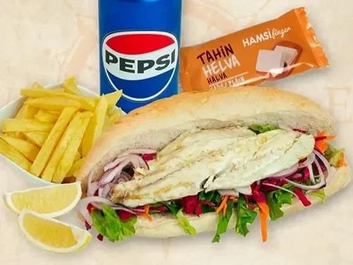 Ekmek Arası Çipura Menü