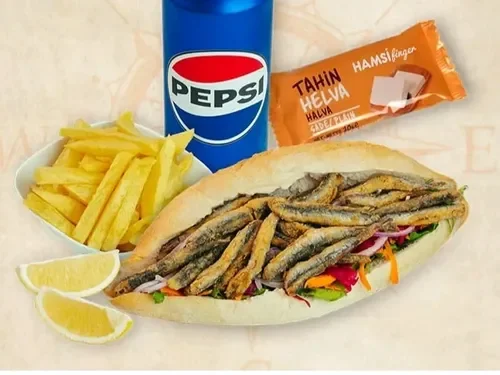 Ekmek Arası Hamsi Menü