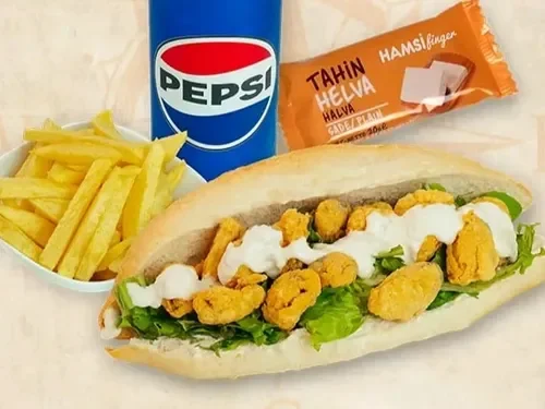 Ekmek Arası Midye Tava Menü