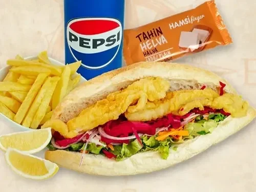 Ekmek Arası Mezgit Menü