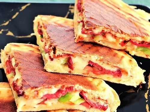 Karışık Bazlama Tost