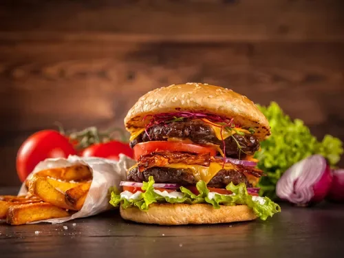 Double Cheese Burger (240 g)