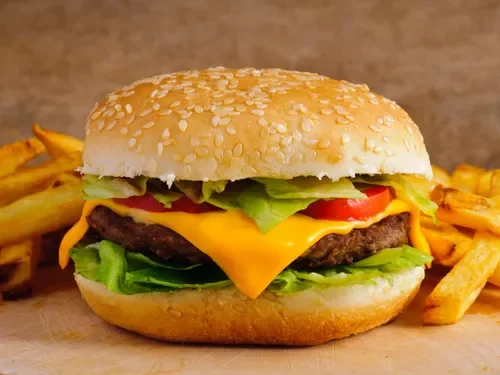 Power Cheesburger (120 g)