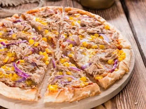 Ton Balıklı Atak Pizza (Orta)