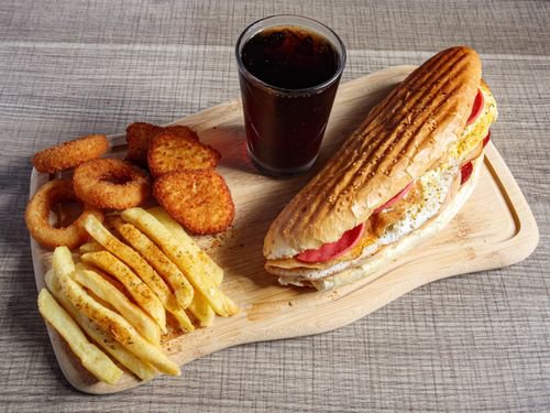 Bomba & Atıştırma Tabağı Menü