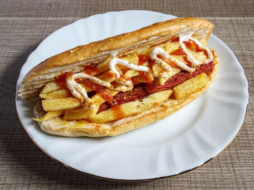 Sosisli Patso Sandviç