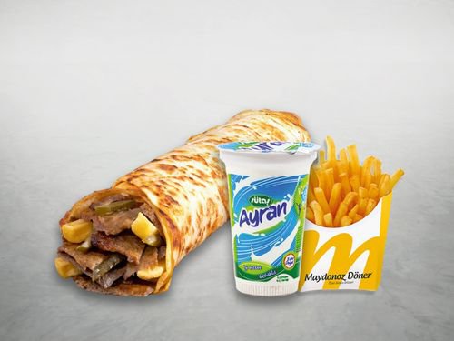 Et Döner Maydonoz Medium Dürüm Menü