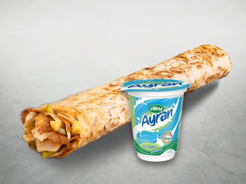 Tavuk Döner Large Dürüm Menü