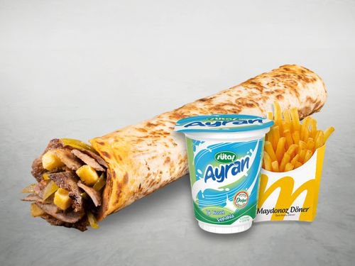 Et Döner Maydonoz XLarge Dürüm Menü