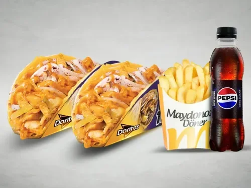 2'li Doritos'lu Maytako Menü (Tavuk Dönerden)