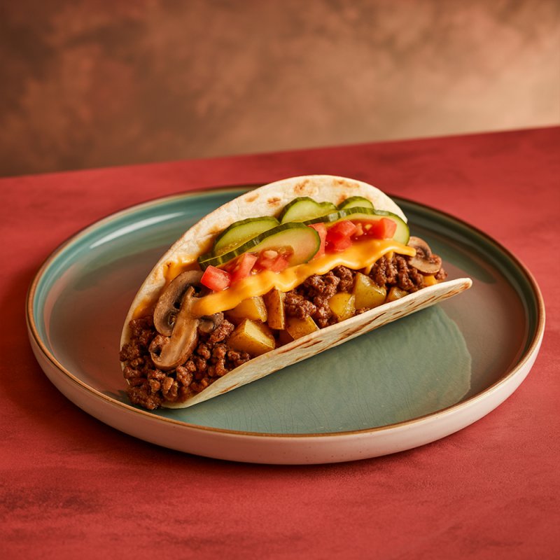 Kıymalı Taco (25 cm.)