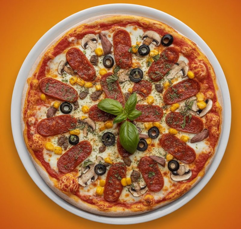 Eco Full Karışık Pizza (Küçük)