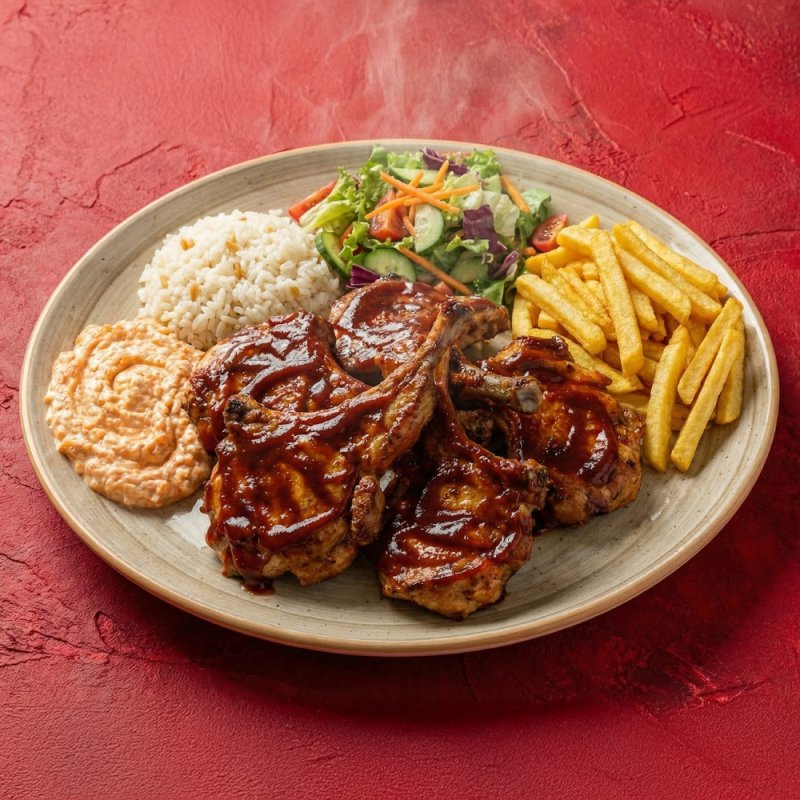 BBQ Soslu Tavuk Pirzola