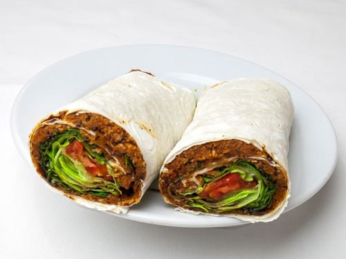 Double Çiğ Köfte Dürüm