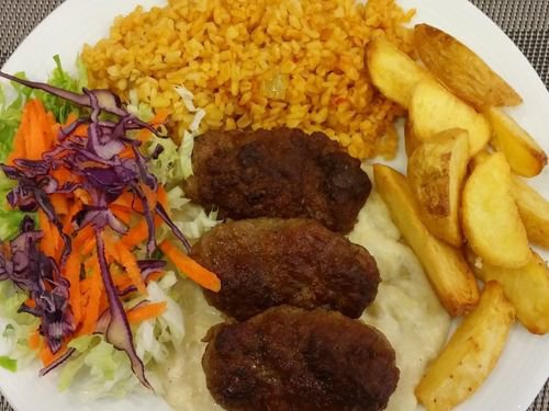 Beğendili Izgara Köfte Menü