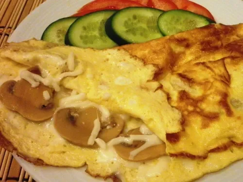 Mantarlı Omlet