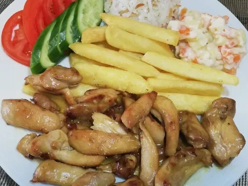 Köri Soslu Tavuk