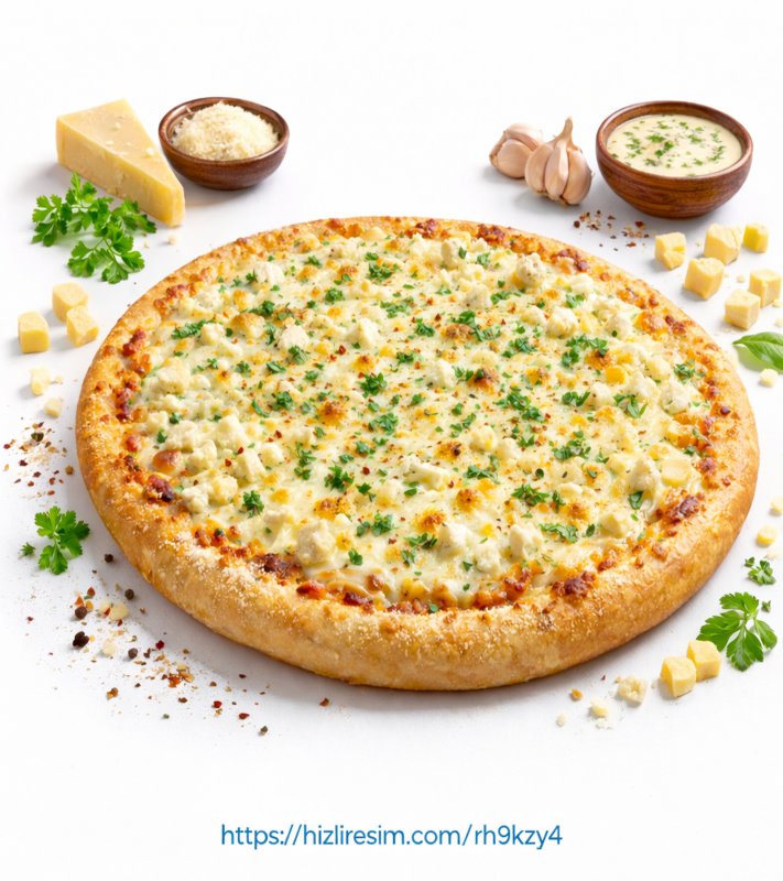 Sarımsaklı Pizza