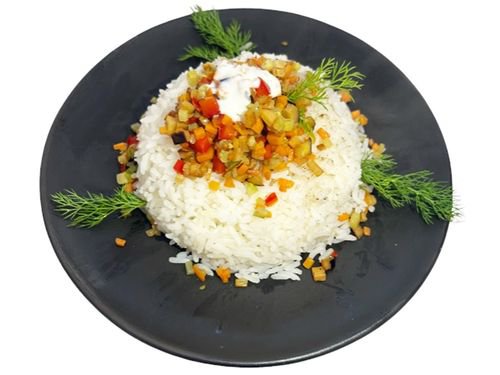 Buharda Sebzeli Basmati Pilavı