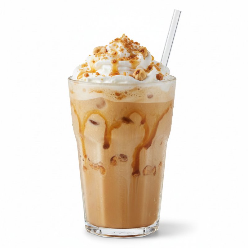 Iced Toffee Nut Latte