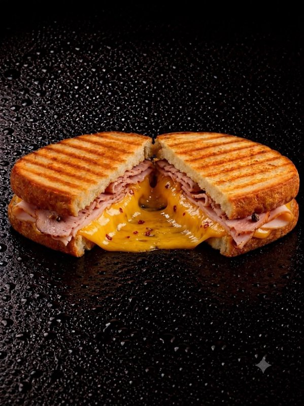 Cheedar Peynirli ve Dana Jambonlu Tost