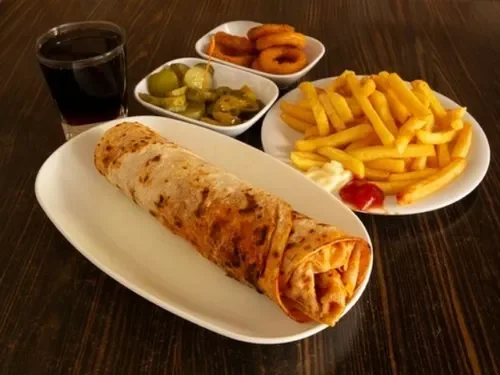 Tavuk Döner Dürüm Menü 1