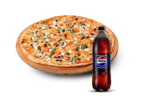 Büyük Boy Pizza Menü (2 - 3 Kişilik)
