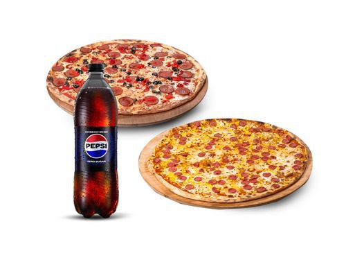2'li Orta Boy Pizza Menü