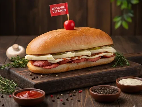 Sucuklu Kaşarlı Sandviç Menü