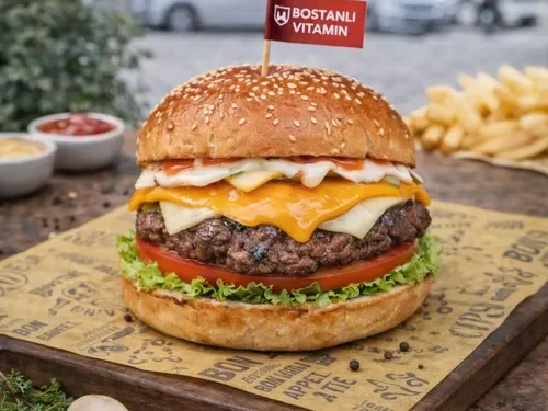 3 Peynirli Burger