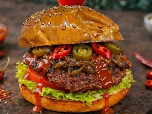 Spicy Burger Acılı Menü