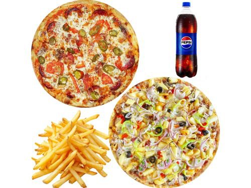 2'li Büyük Boy Pizza Menü