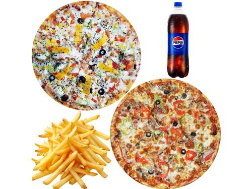 2'li Orta Boy Pizza Menü