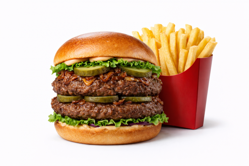 DOUBLE HAMBURGER