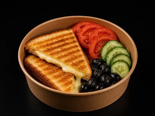 Beyaz Peynir Domates Tost