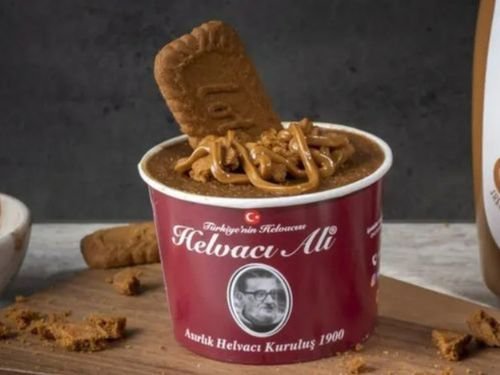 Dondurmalı Lotuslu İrmik Helvası (Ekstra Boy)