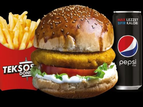 Barbekü Tavuk Burger Menü