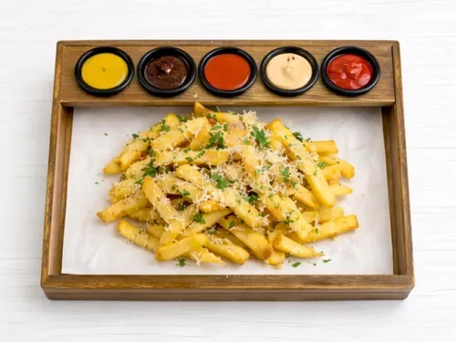 Trüflü Parmesanlı Patates Kızartması