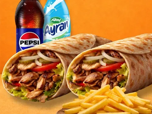2'li Ankara Tavuk Döner Menü
