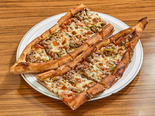 Kuşbaşılı Kaşarlı Pide (Açık)