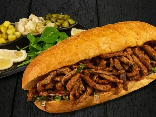 Et Tantuni Ekmek Arası Double (140 - 160 g)