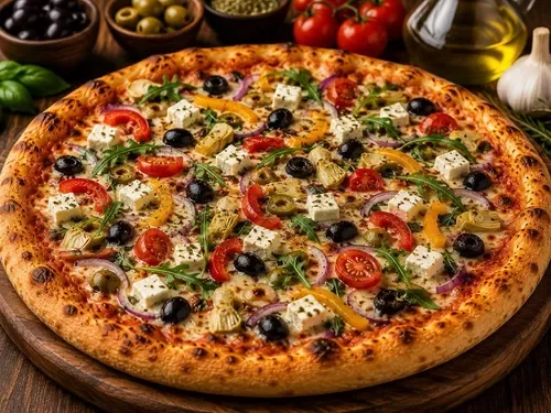 Vejeteryan Pizza