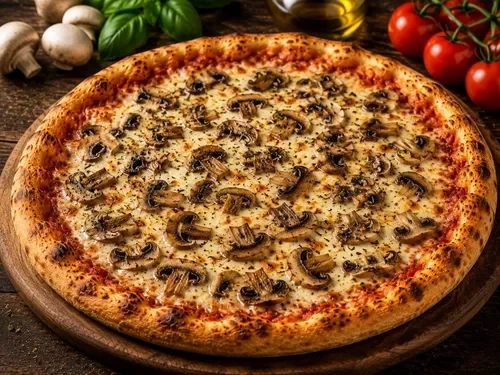 Mantarlı Pizza